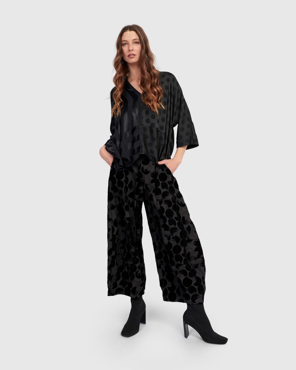 ALEMBIKA COCOON STYLE TROUSERS