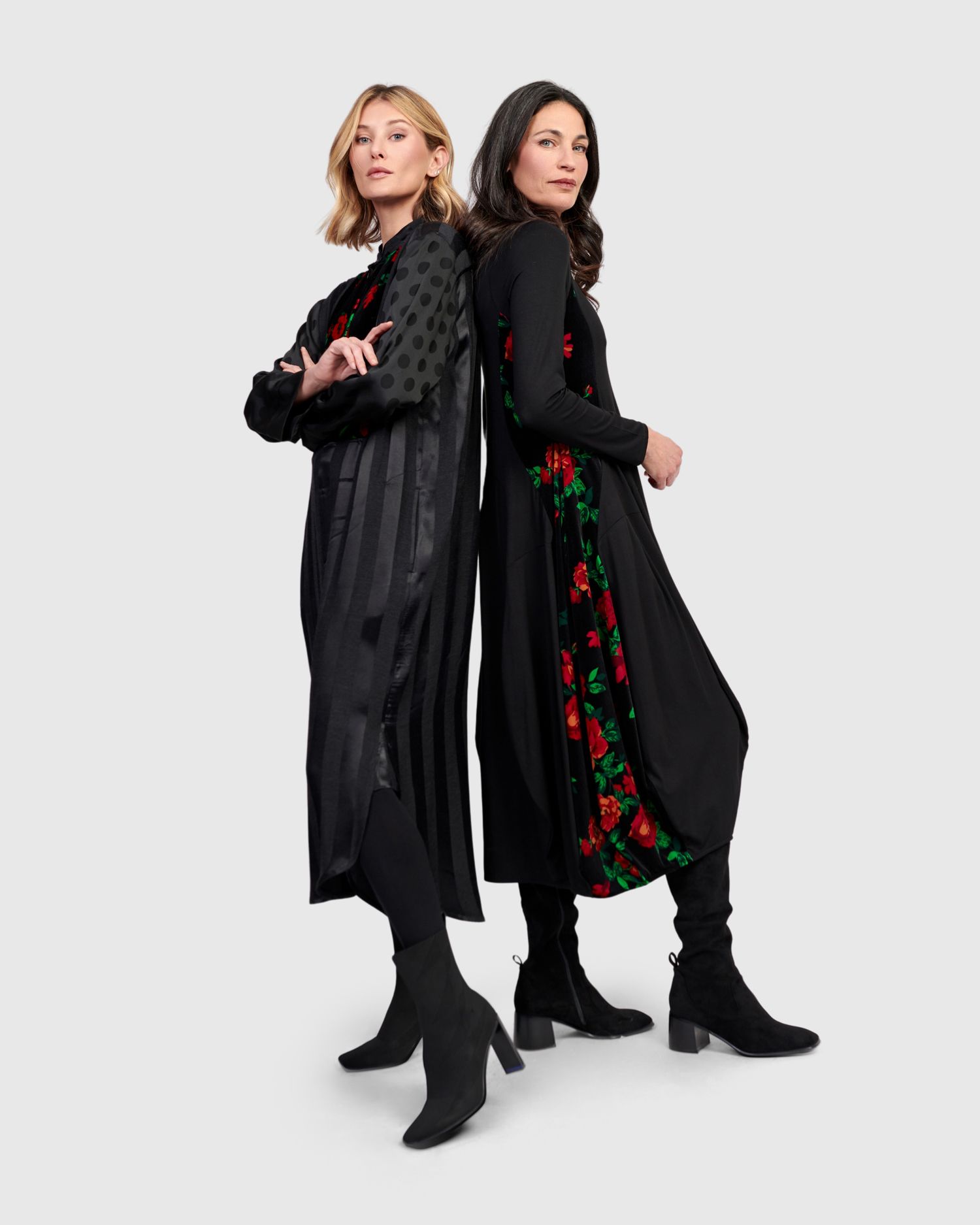 ALEMBIKA TULIP STYLE DRESS-ROSES