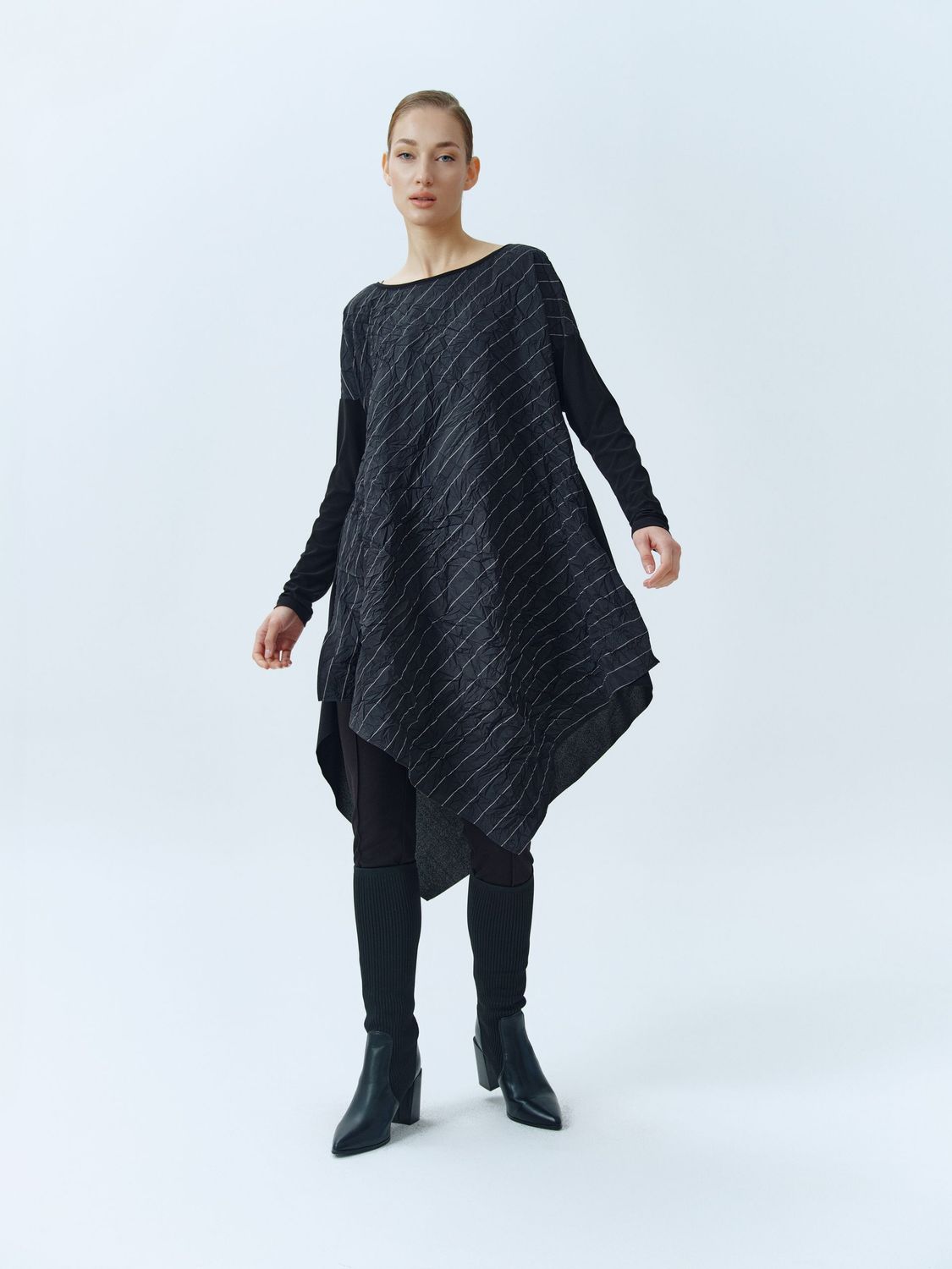 IGOR TUNIC BOGEN-BLACK/STRIPES