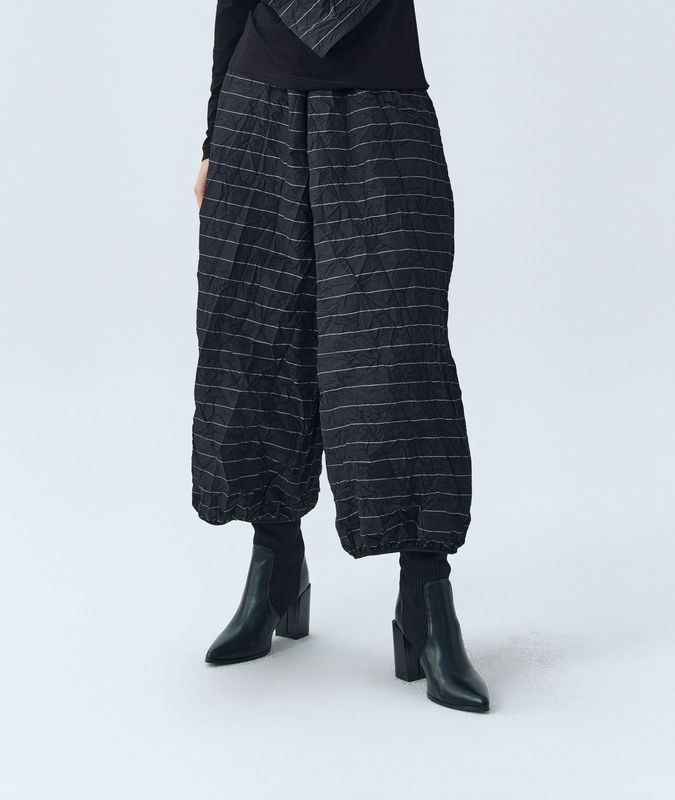 IGOR TROUSERS ZEN-BLACK STRIPE