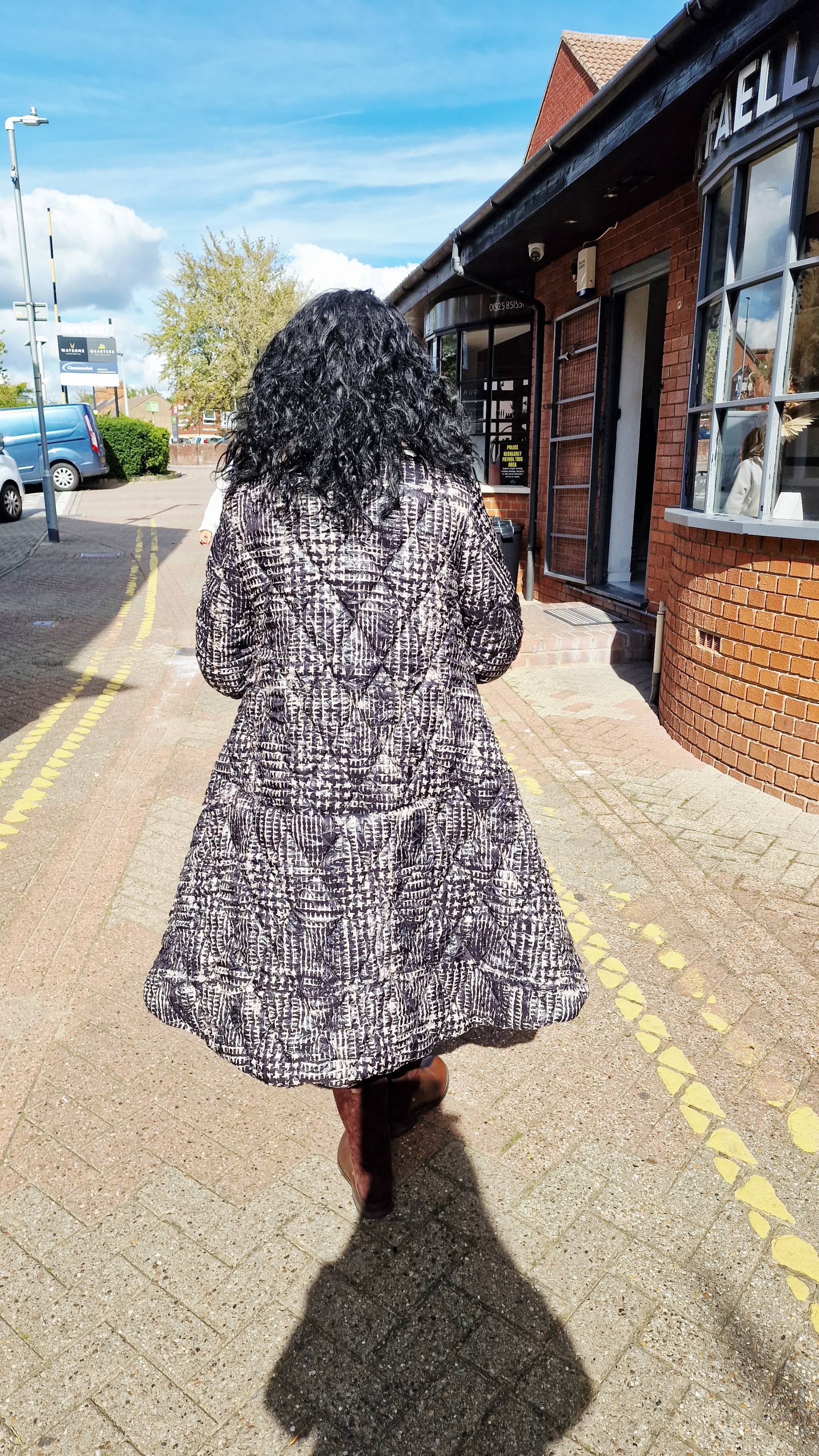 KAMUFLAGE QUILTED COAT