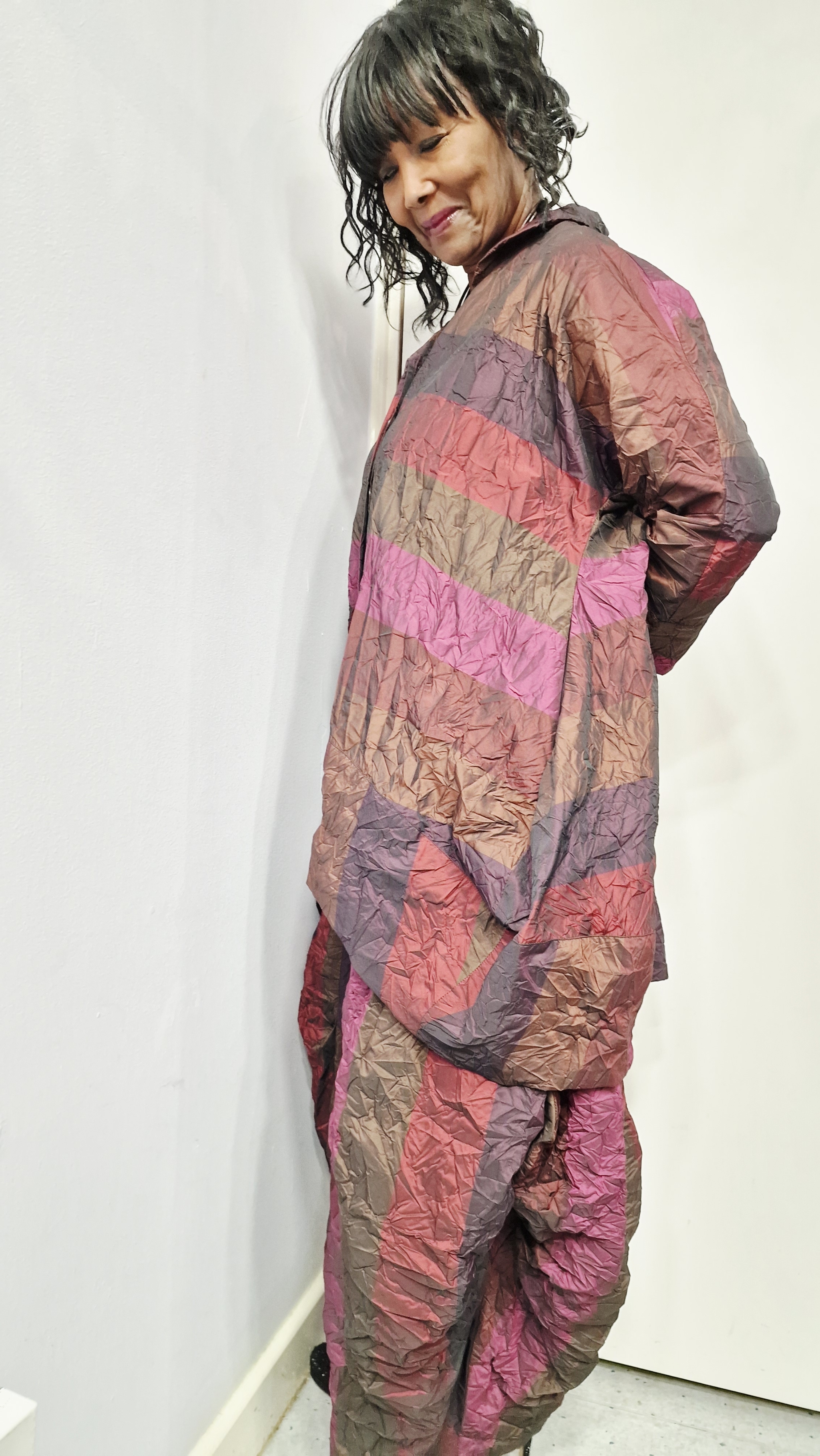 KAMUFLAGE JACKET-LARGE STRIPES