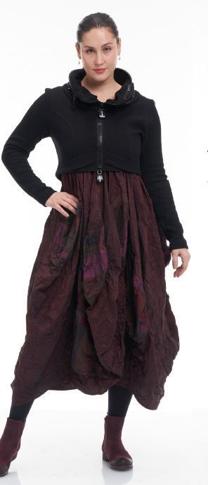 KAMUFLAGE CROPPED FITTED JACKET-BLACK
