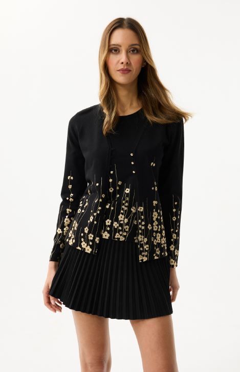 LEO&UGO TWIN SET-BLACK/GOLD
