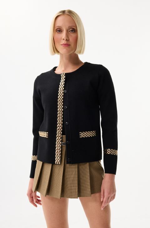 LEO&UGO TWIN SET-BLACK/GOLD TRIM