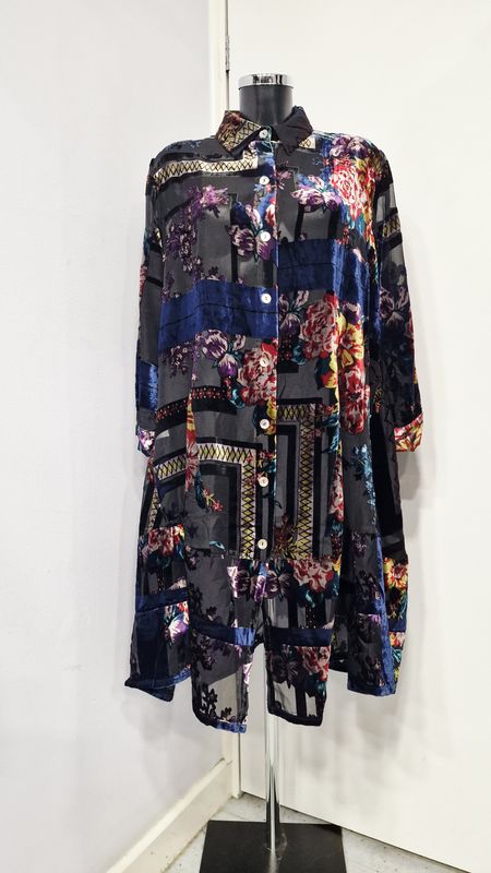 THANNY SILK COAT/DRESS  STYLE