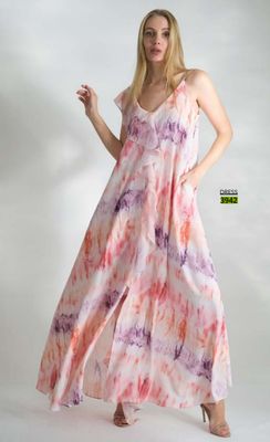 CARACLAN MAXY DRESS MULTICOLOURED CARACLAN MAXY DRESS MULTICOLOURED