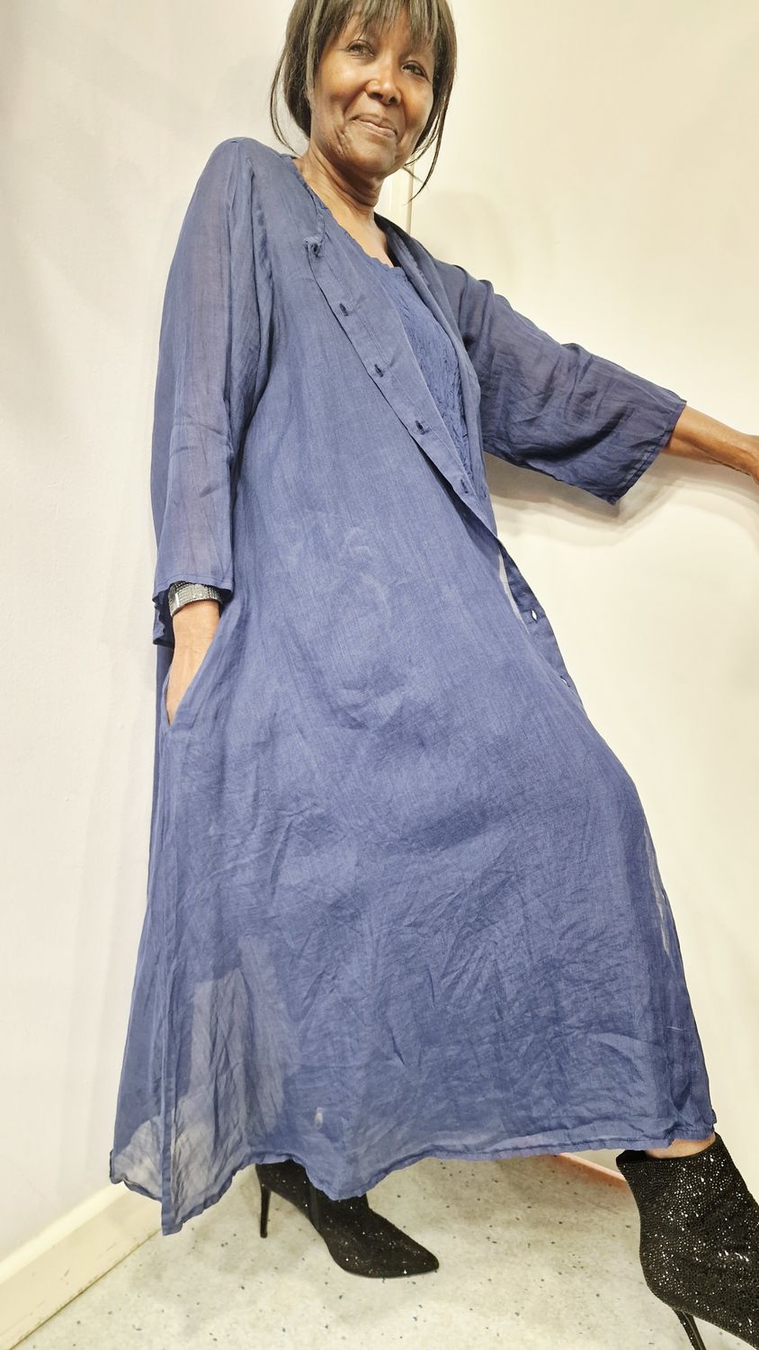 PRIVATSACHEN DUSTER COAT PUNKTUR-RAUM