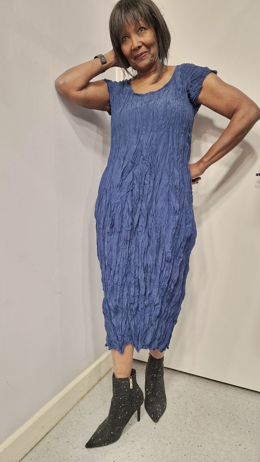 PRIVATSACHEN CRUSHED SILK DRESS MYSTESPIEL-RAUM