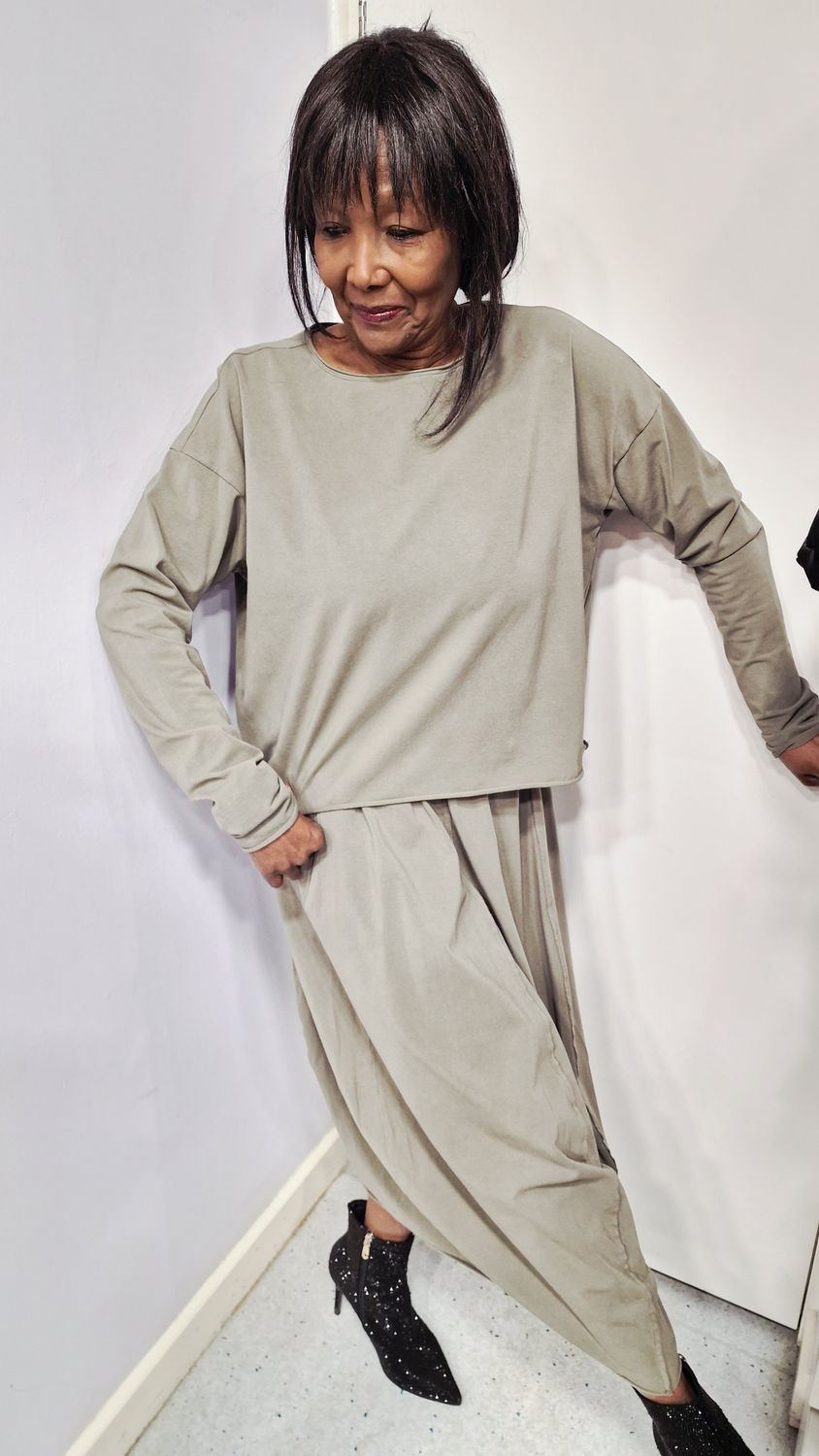 PRIVATSACHEN COTTON JERSEY SWEATSHIRT FOLDWAHN-MIMOS