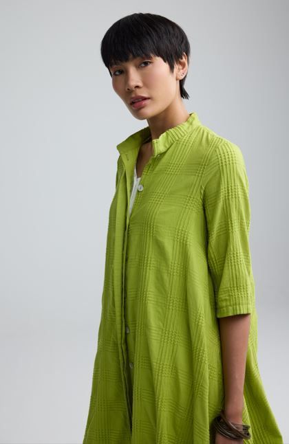 LUUKAA WOVEN DRESS-VELA-LIME