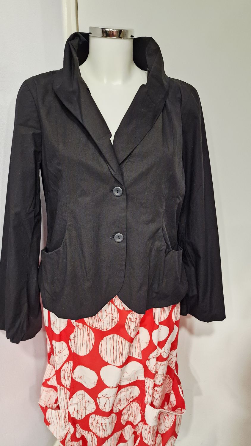 LUUKAA JACKET-DORELLE-BLACK