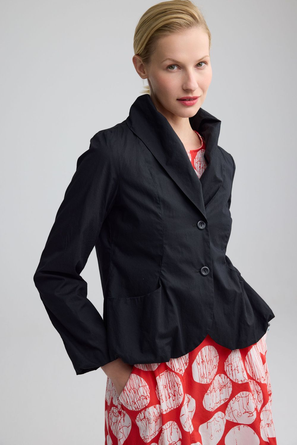 LUUKAA JACKET-DORELLE-BLACK