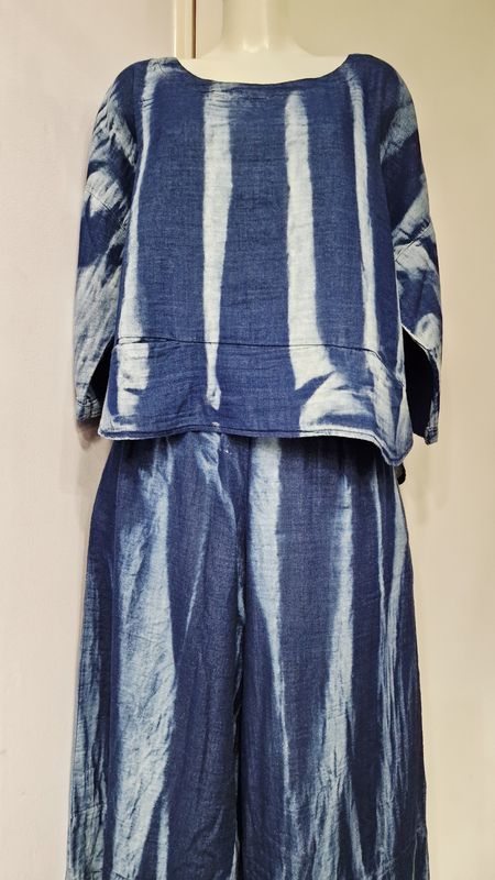 LUUKAA WOVEN TOP-AVERY