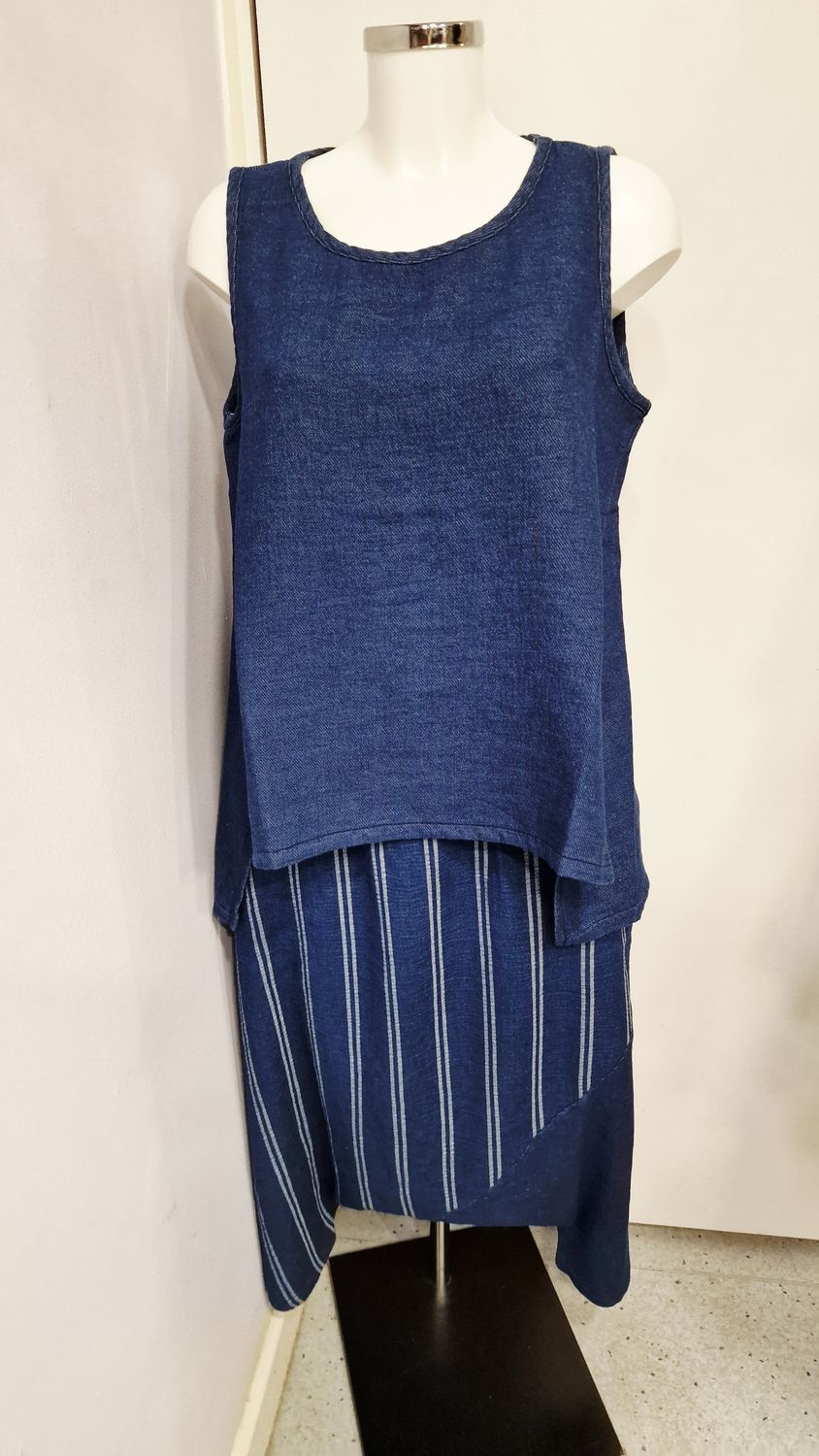 LUUKAA WOVEN TUNIC/TOP-FLORIA