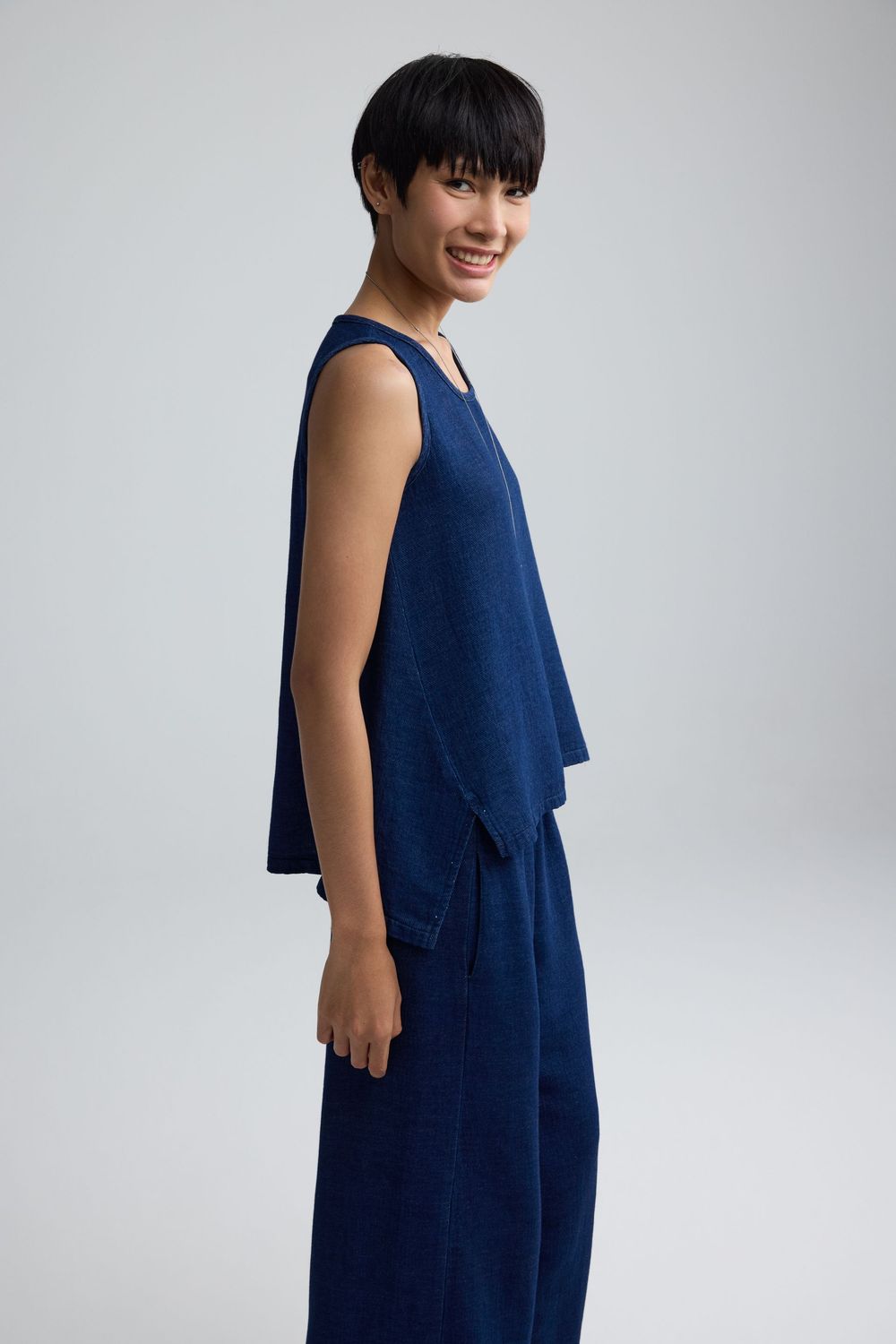 LUUKAA WOVEN TUNIC/TOP-FLORIA