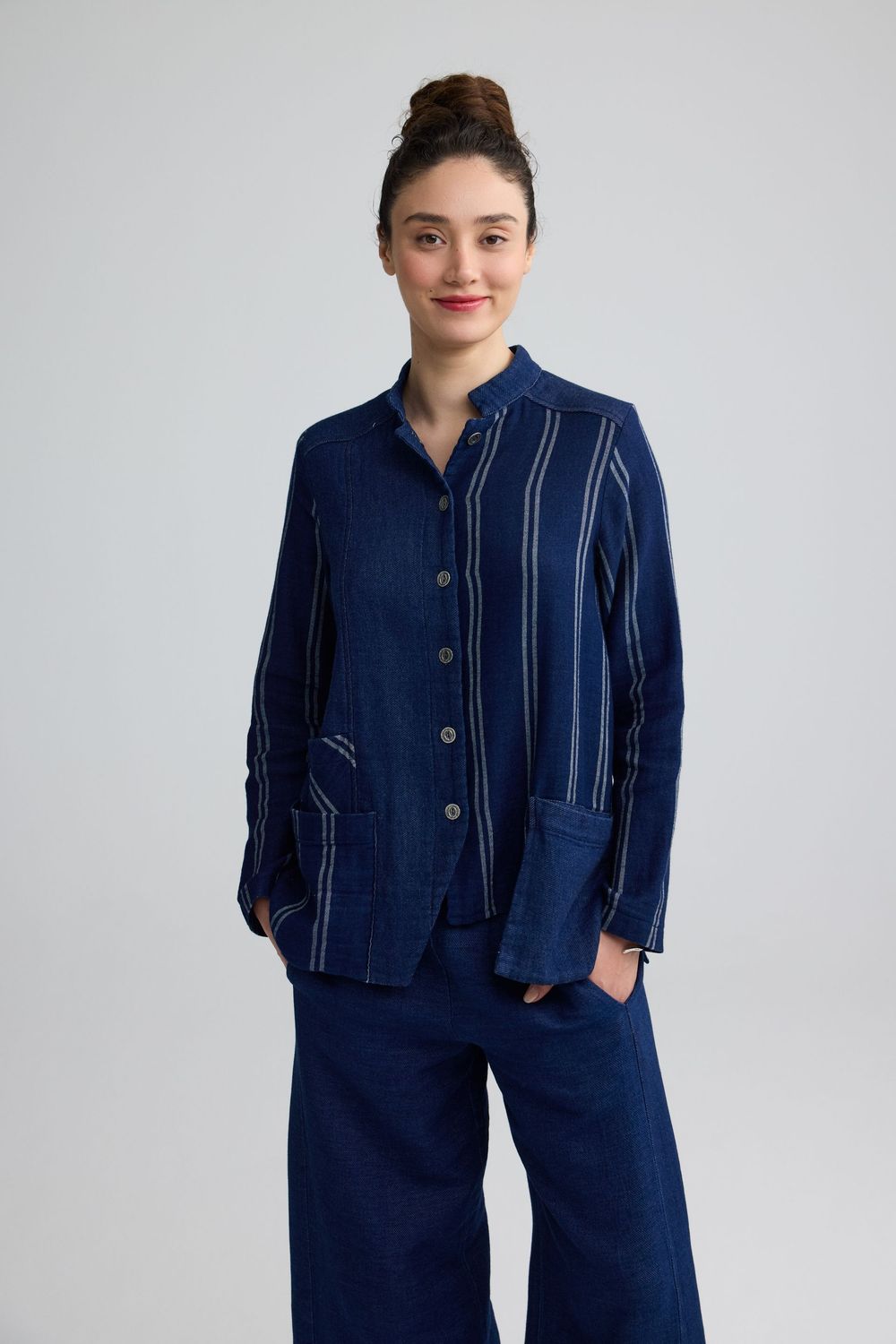 LUUKAA WOVEN JACKET-CLOVER-ORIGINAL DENIM LUUKAA WOVEN JACKET-CLOVER-ORIGINAL DENIM