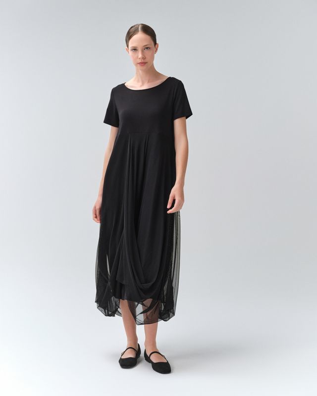 IGOR BLACK DRESS BRANDY