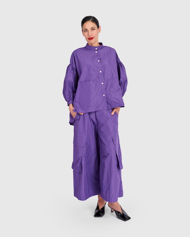 ALEMBIKA TROUSERS-AMETHYST