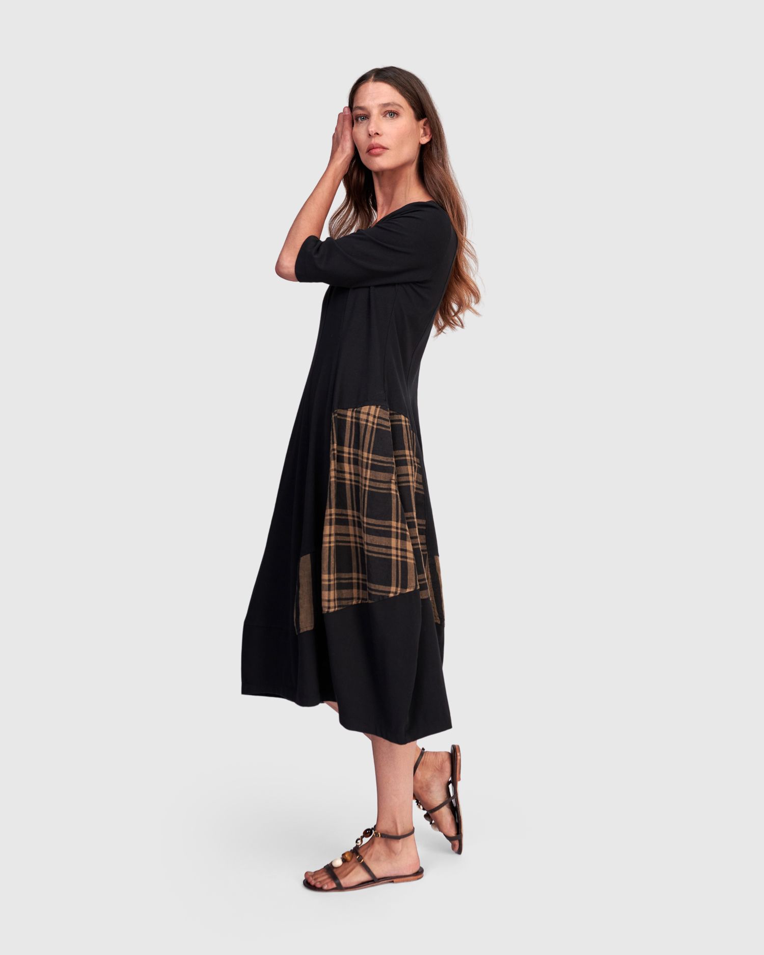 ALEMBIKA COTTON DRESS-TERRA