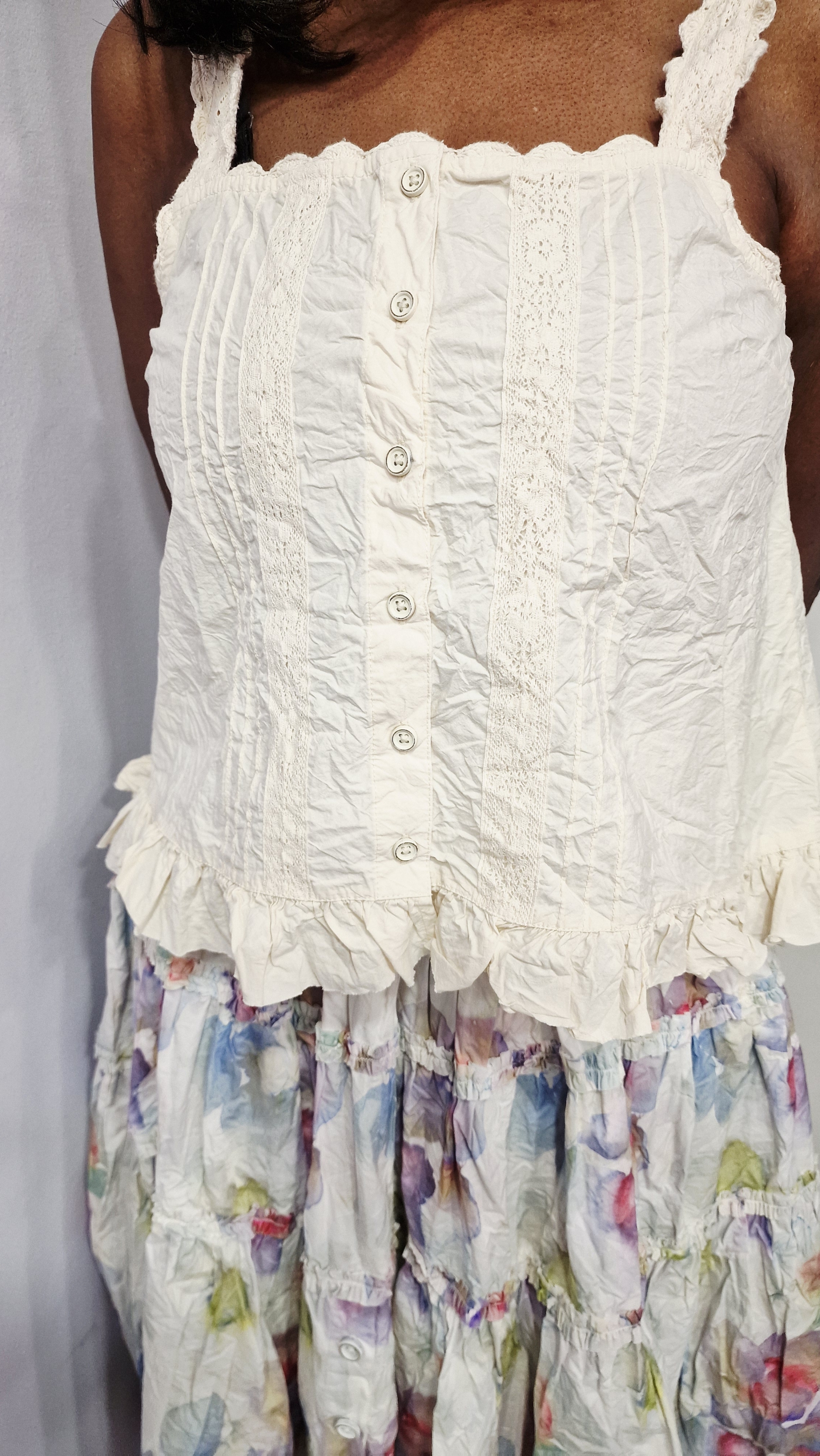 EWAIWALLA STRAPPY TOP-EVALIE-WHITE