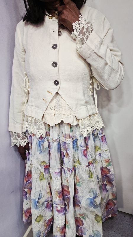 EWAIWALLA JACKET-ALFONSA-CREAM