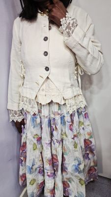 EWAIWALLA JACKET-ALFONSA-CREAM EWAIWALLA JACKET-ALFONSA-CREAM
