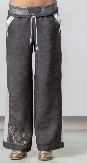 ELISA CAVALETTI TROUSERS-BROWN 