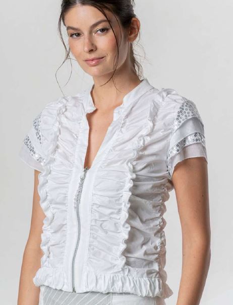 ELISA CAVALETTI SHIRT-WHITE