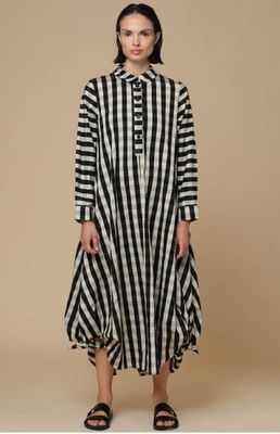 KEDEM SASSON (AMMA)CHECK TALYA DRESS