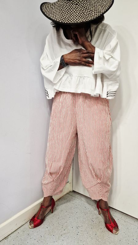 KEDEM SASSON (AMMA) AMBER TROUSERS