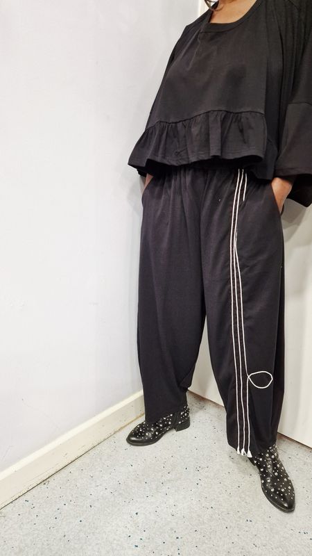 KEDEM SASSON SOFT COTTON TROUSERS-SUZI PANTS