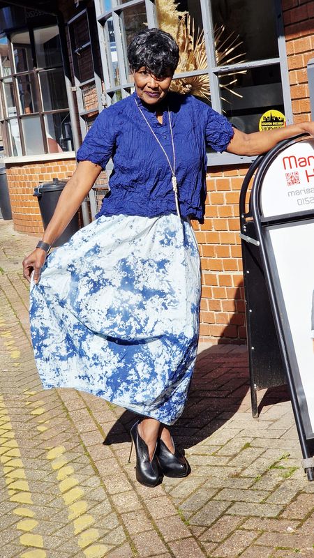 PRIVATSACHEN SKIRT ETUCHT-RAUM-BLUE