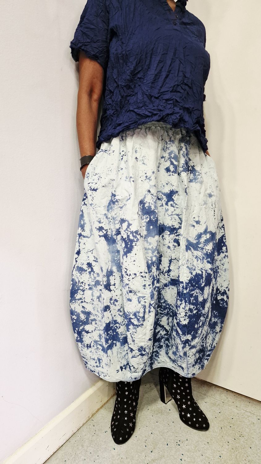 PRIVATSACHEN SKIRT ETUCHT-RAUM-BLUE