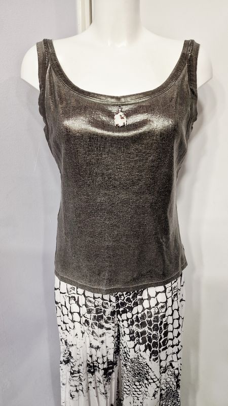 ELISA CAVALETTI TOP - BRONZE