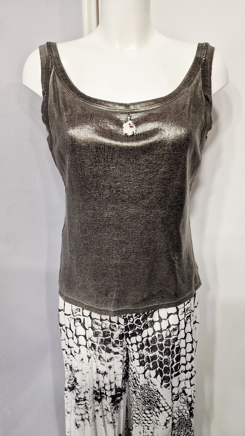 ELISA CAVALETTI TOP - BRONZE