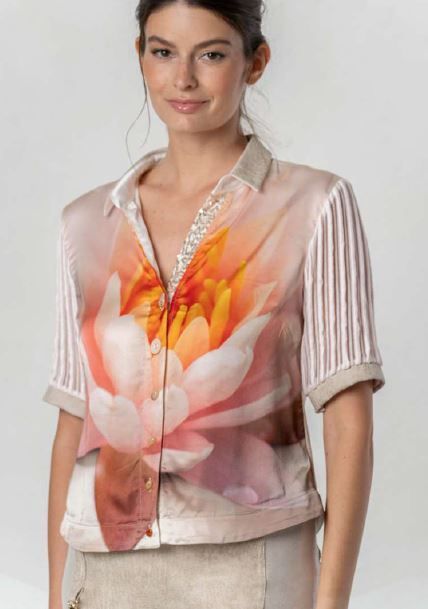 ELISA CAVALETTI BLOUSE- ST.FIORI DI LOTO