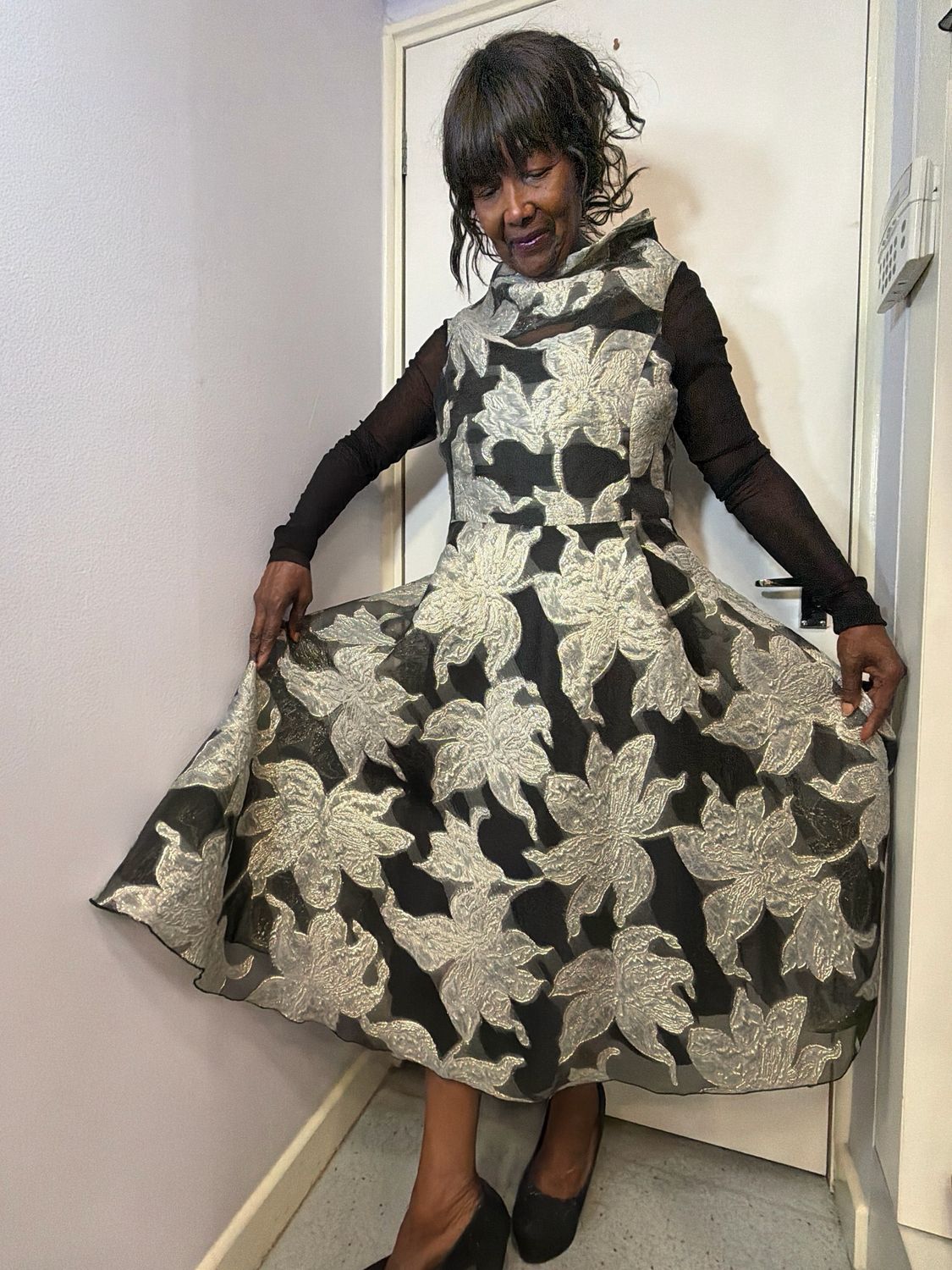 Xenia Design Dress VOSE3-Black/Grey Xenia Design Dress VOSE3-Black/Grey