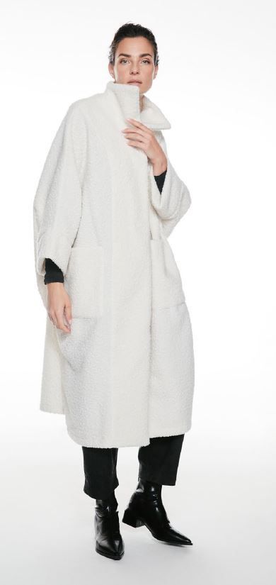 IGOR LONG COAT-MIMOSA-OFF WHITE IGOR LONG COAT-MIMOSA-OFF WHITE