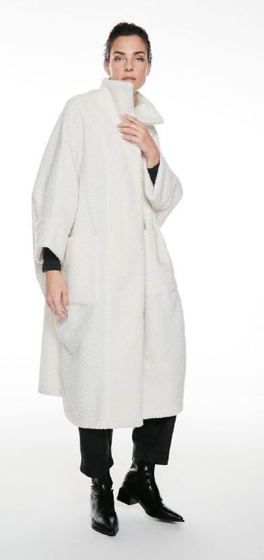 IGOR LONG COAT-MIMOSA-OFF WHITE IGOR LONG COAT-MIMOSA-OFF WHITE
