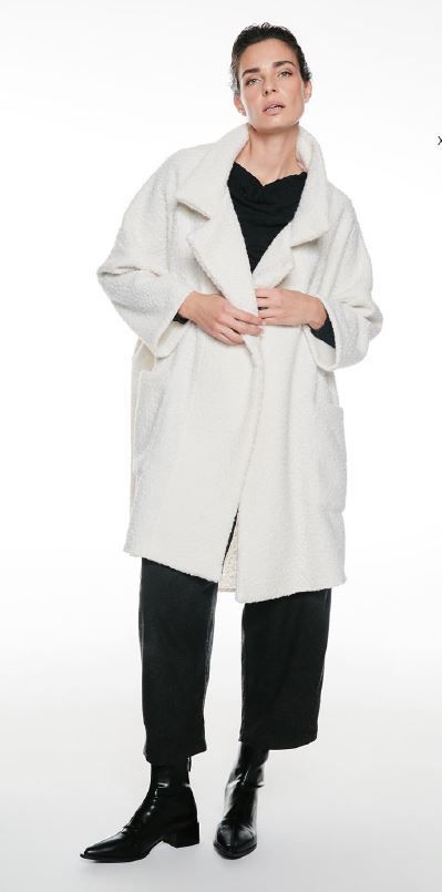 IGOR SHORT COAT -LINDEN-OFF-WHITE IGOR SHORT COAT -LINDEN-OFF-WHITE