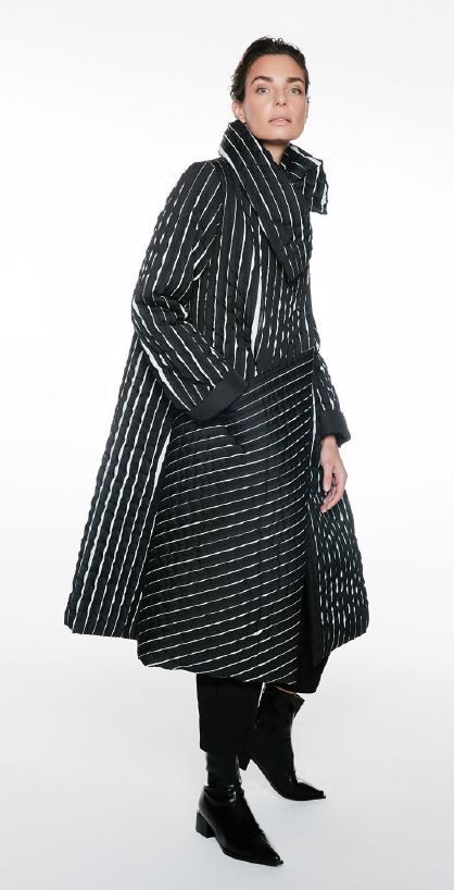 IGOR COAT- MAGNOLIA-Black/White IGOR COAT- MAGNOLIA-Black/White
