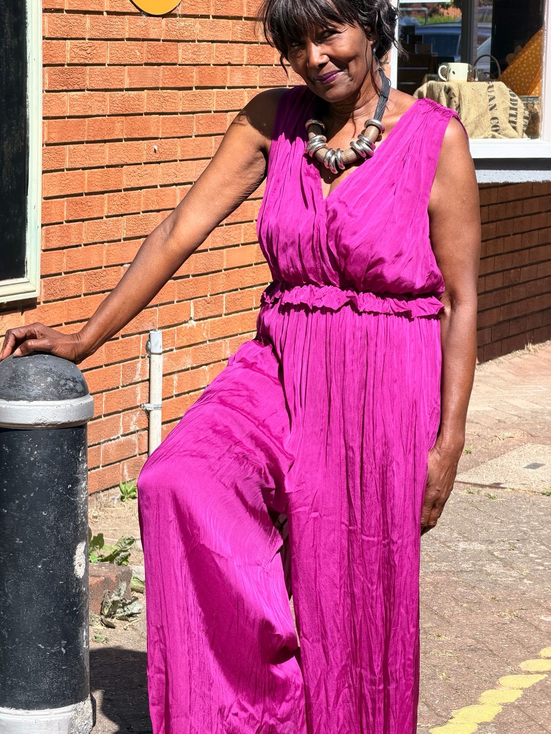 DIXIE ROMA JUMPSUIT-PURPLE