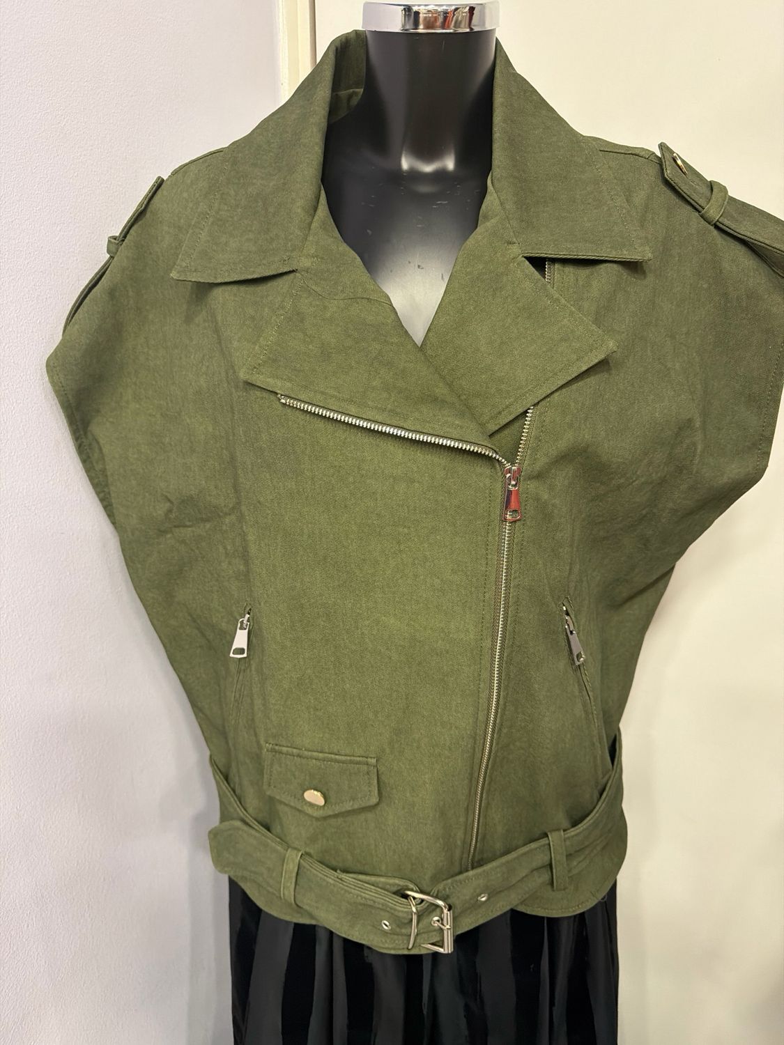 DIXIE ROMA (LE STREGHE) JILET-GREEN
