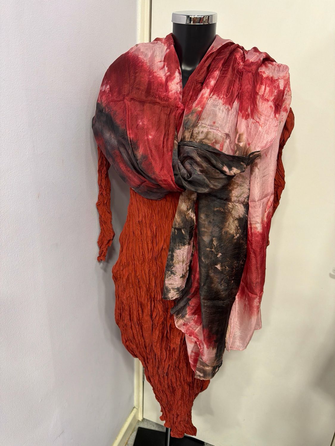 PRIVATSACHEN PRINTED SILK SCARF-KICHERN PRIVATSACHEN PRINTED SILK SCARF-KICHERN