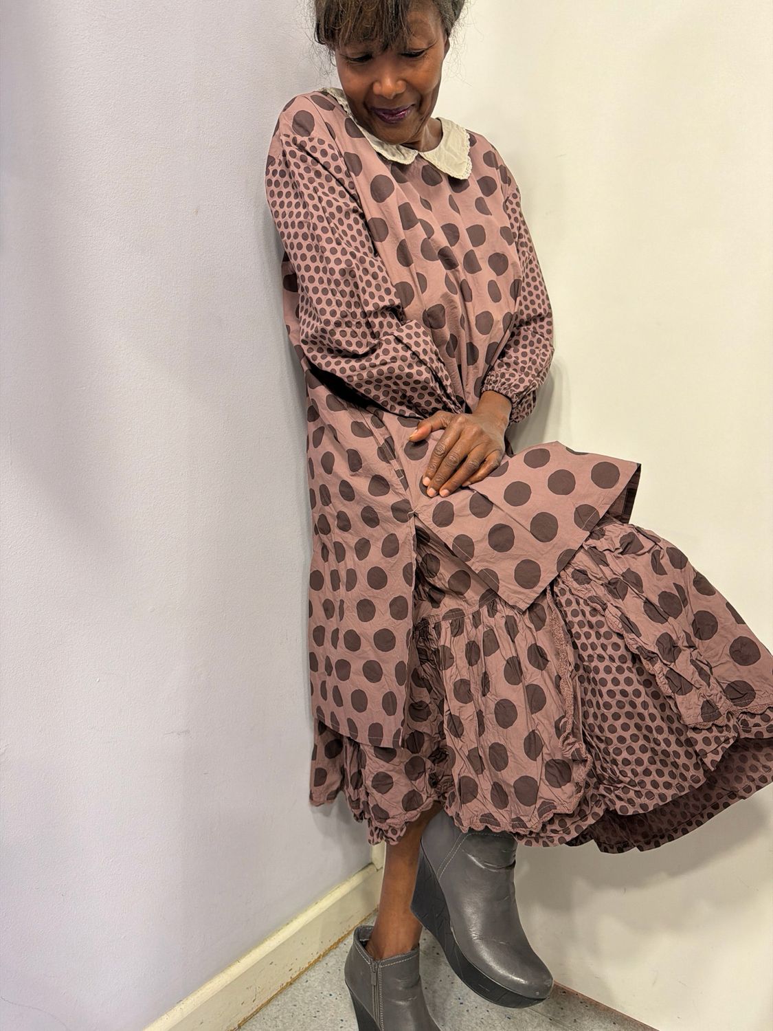 EWAIWALLA TUNIC-ADITA-DARK MAUVE EWAIWALLA TUNIC-ADITA-DARK MAUVE