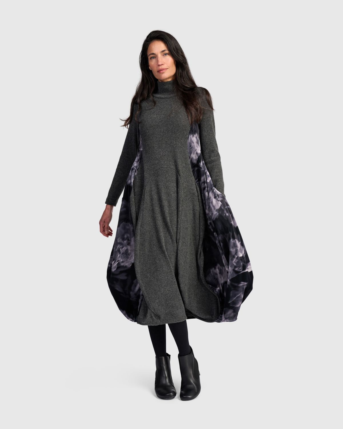 ALEMBIKA GREY MIX DRESS ALEMBIKA GREY MIX DRESS
