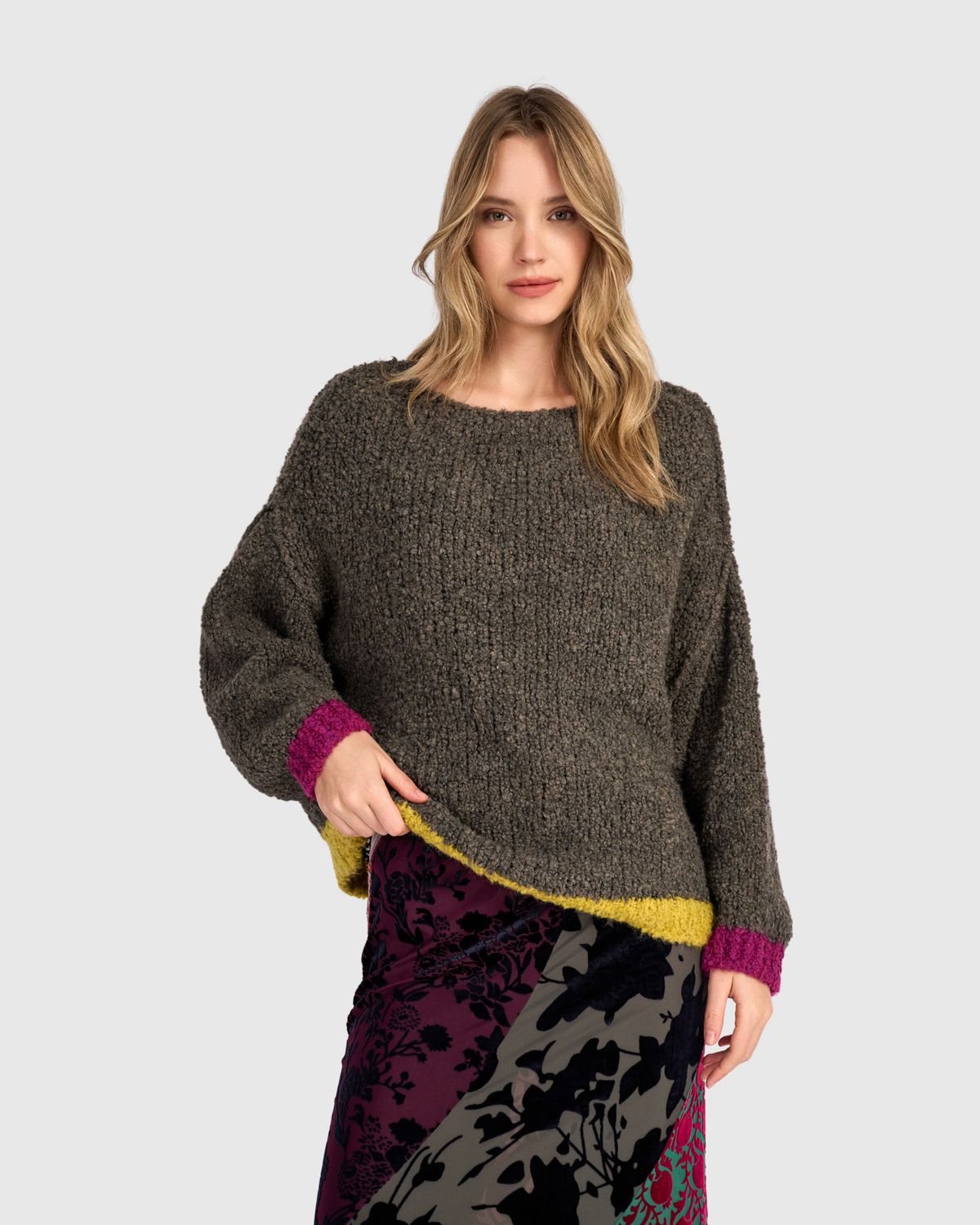 ALEMBIKA TAUPE SWEATER