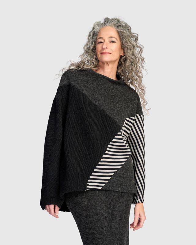 ALEMBIKA (URBAN) MIX STRIPE SWEATER