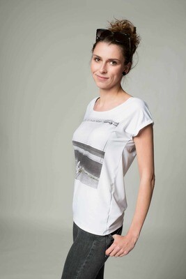 T-Shirt Katerstimmung mit Katzenprint